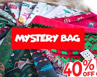Mystery Bag Bandana | Dog Bandana | Cat Bandana | Snap On Bandana | Bandana | Holiday | Christmas | XMAS