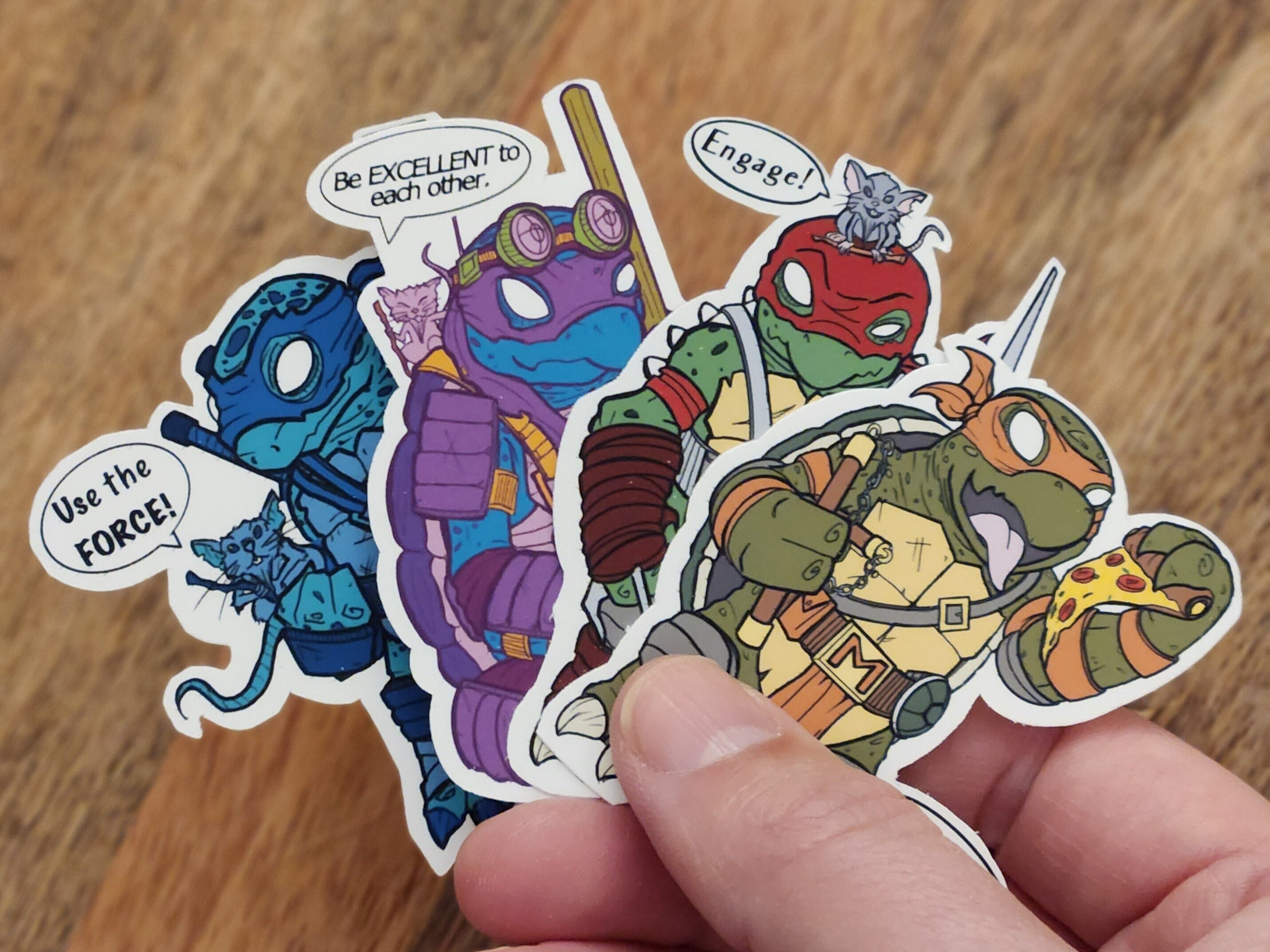 Teenage Mutant Ninja Turtles Keyrings/keychains Cartoon Cute Emo