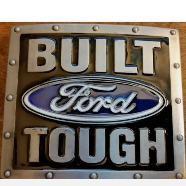 FORD Tough Belt Buckle  Pewter,blue black color Great quality
