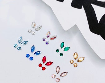 Swarovski 20 pcs Tooth Gem Butterfly (pls read description)