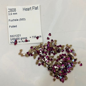 Swarovski Crystal Tooth Gems Swarovski Lead Free Tooth Gems Heart 2808 Swarovski Wholesale Tooth Gems Wholesale Tooth Jewelry Tooth Gems image 4