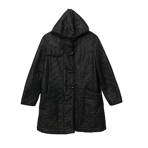 Vintage Comme Ca Ism Duffle Hoodie Jacket Black Color