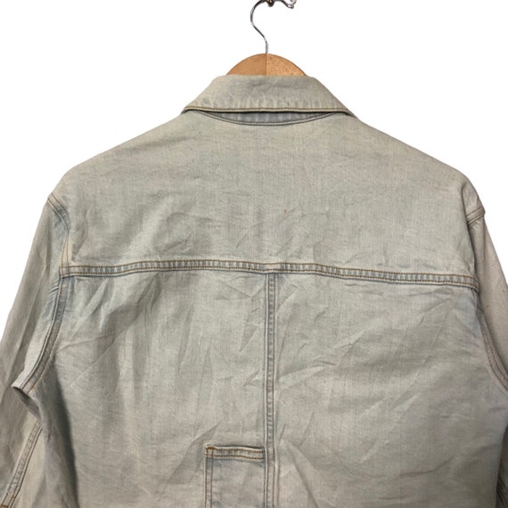 Vintage Japanese Brand PLST Jeans Button Ups Crop… - image 6
