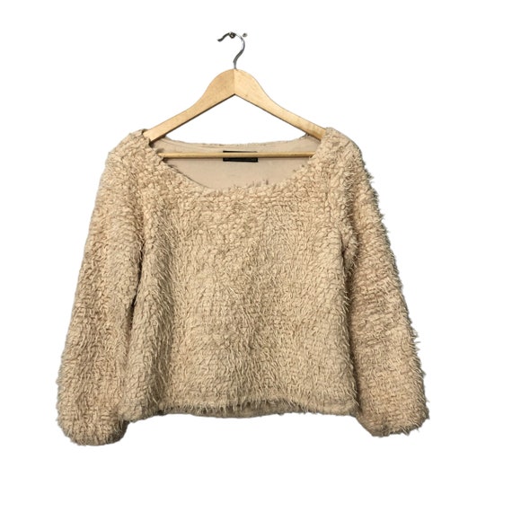 Neue Artikel im Online-Verkauf Vintage Cecil Mcbee Soft Soft Tops Crop Cecil - Crop Finland S Vintage Crewneck Fur Colour Etsy Mcbee Fur Size Tops White