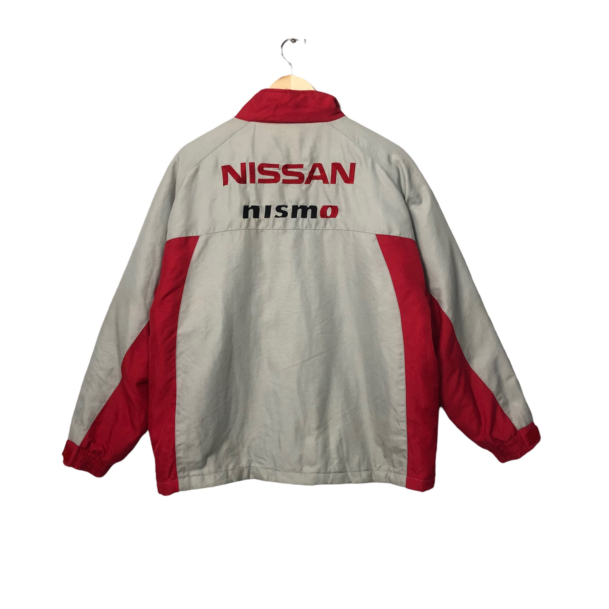 Vintage Nissan Nismo Embroidered Spell Out Big Logo Zipper Ups 