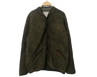 Vintage Woolrich Button Ups Fleece Sherpa Jacket
