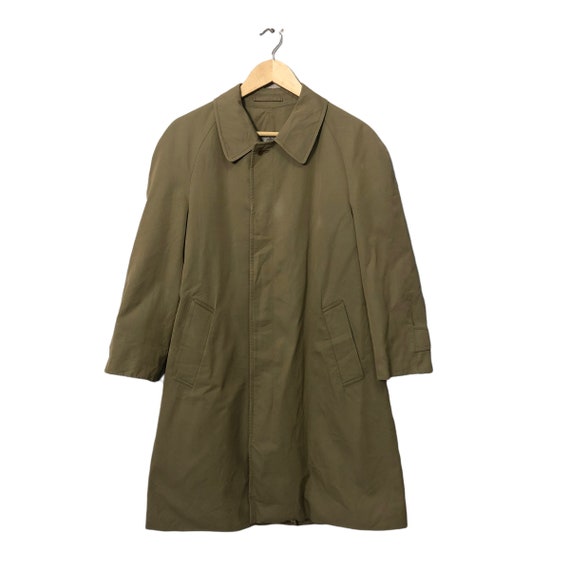 Vintage Aquascutum Button Ups Trench Coat Jacket Vint… - Gem