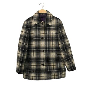 Vintage Ralph Lauren Plaid Button Ups Blazer Coat Jacket Vintage Ralph Lauren Plaid Blazer Coat JacketBlack/White Colour