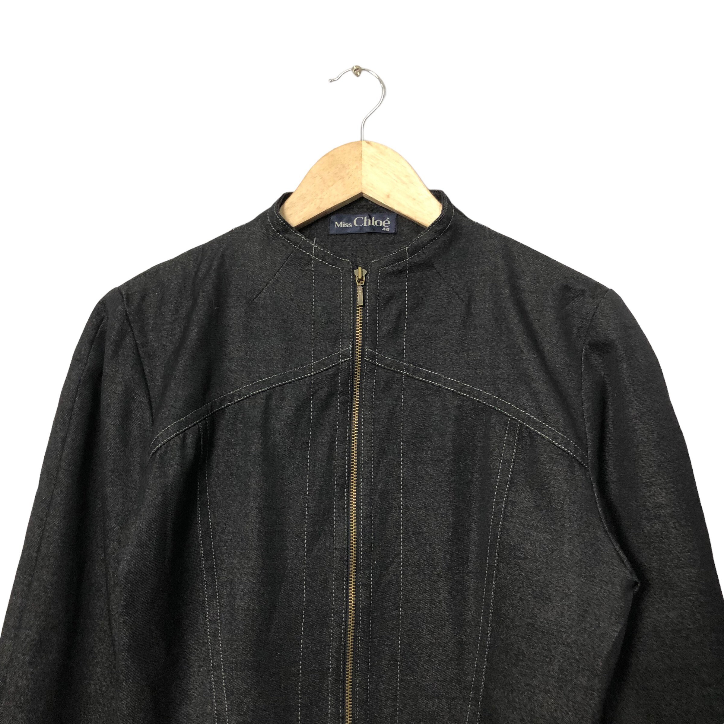 Vintage Miss Chloe Zipper Ups Jacket Vintage Miss Chloe Zipper Ups 
