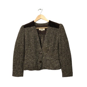 Vintage Mani By Giorgio Armani Blazer Coat Jacket Vintage Mani By Giorgio Armani Blazer Coat Jacket Brown/Grey Colour Size S Made in Italy