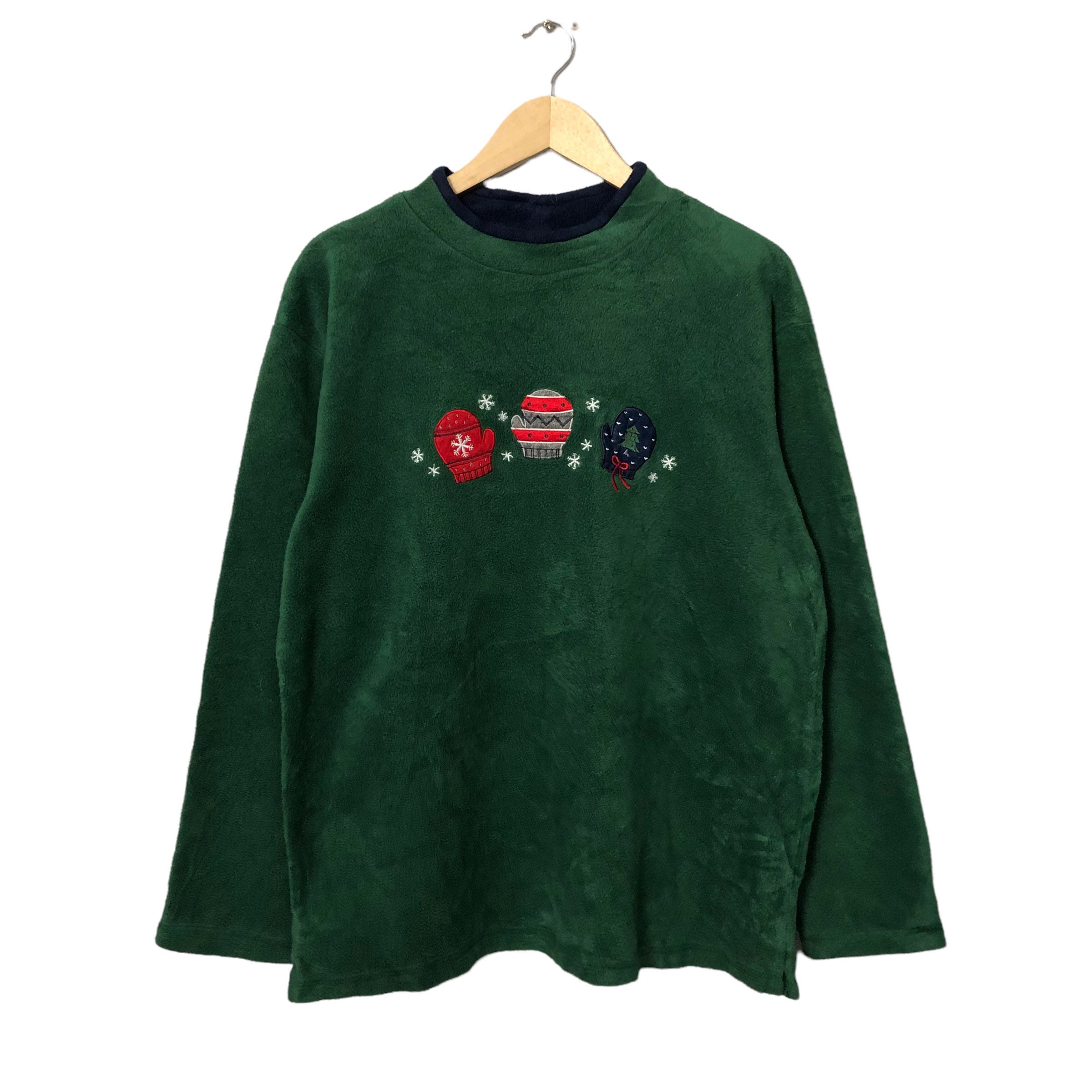 Vintage CB Sport by Croft Barrow Crewneck Embroidered Big