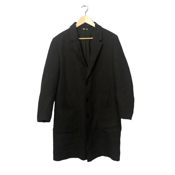 Vintage Undercover Uniqlo Button Ups Long Coat Jacket Vintage Undercover Uniqlo Long Coat Jacket Brown Color