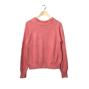 Vintage Adam Et Rope Crewneck Knitwear Sweater Jumper Vintage Adam Et Rope Knitwear Pink Colour