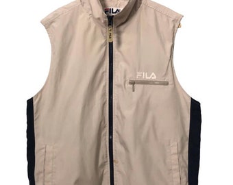 Fila clearance sleeveless jacket