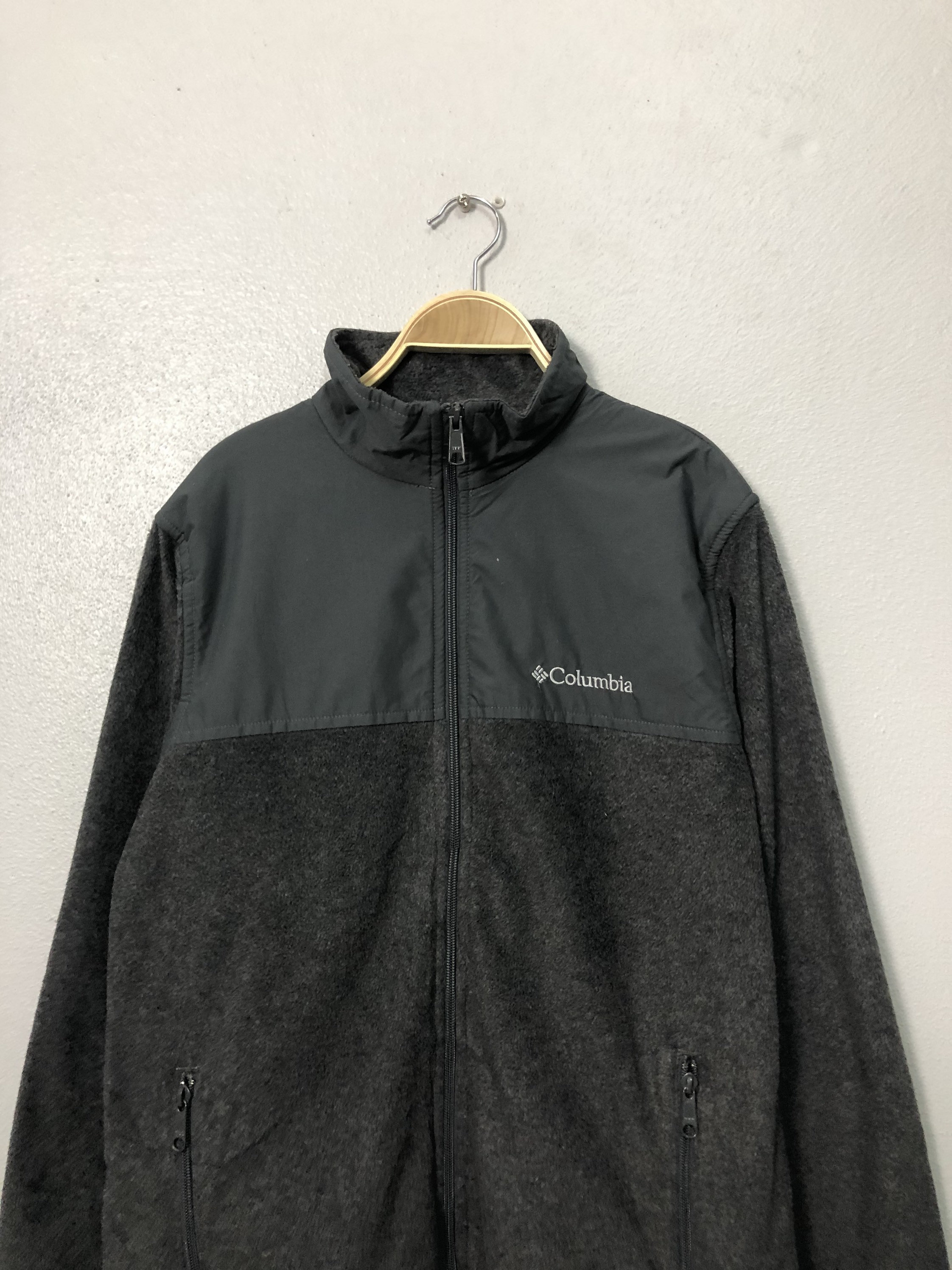 Vintage Columbia Sportswear Company Zipper Ups Grey Jacket Etsy