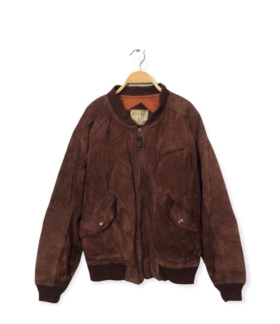 Leather jacket brown colour Clearance