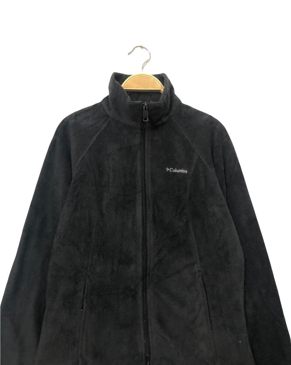 USA VINTAGE Columbia LOGO DESIGN FLEECE ZIP UP JACKET