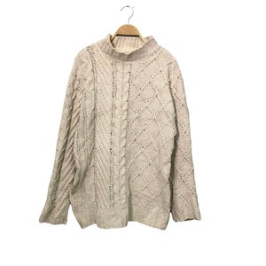 Vintage Back Number Knitwear Sweater Jumper Vintage Back Number Knitwear Sweater Jumper White Colour