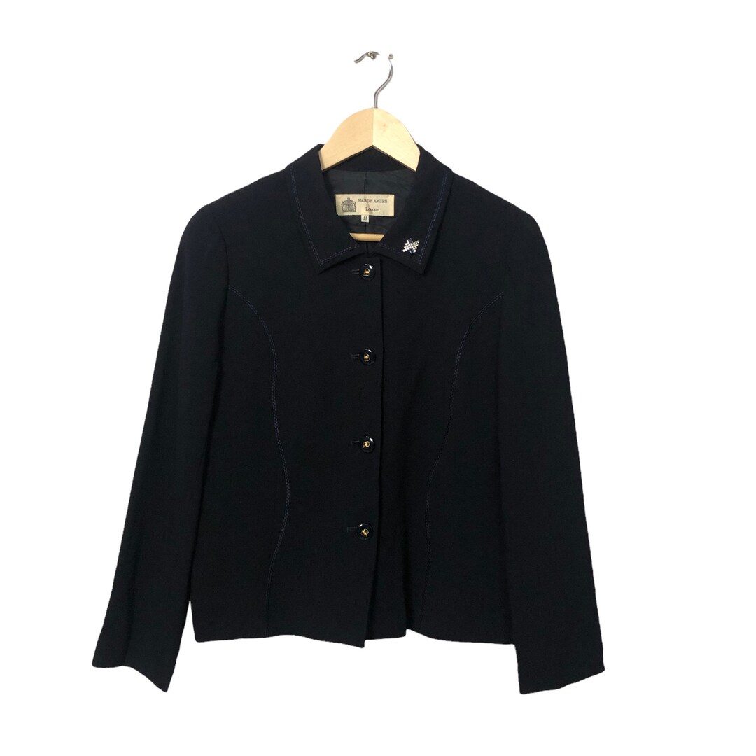 HARDY AMIES - HARDY AMIES BLACK LABEL レースカットワーク ジャケット il_1080xN.4518179422_nvfd.jpg