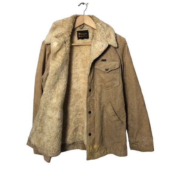 Vintage Wrangler Wrange Coat Button Ups Corduroy … - image 2