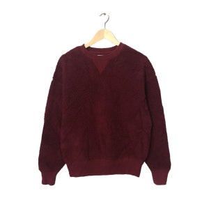 Vintage Gap Crewneck Fleece Sweatshirt Vintage Gap Crewneck Fleece Sweatshirt Red Color