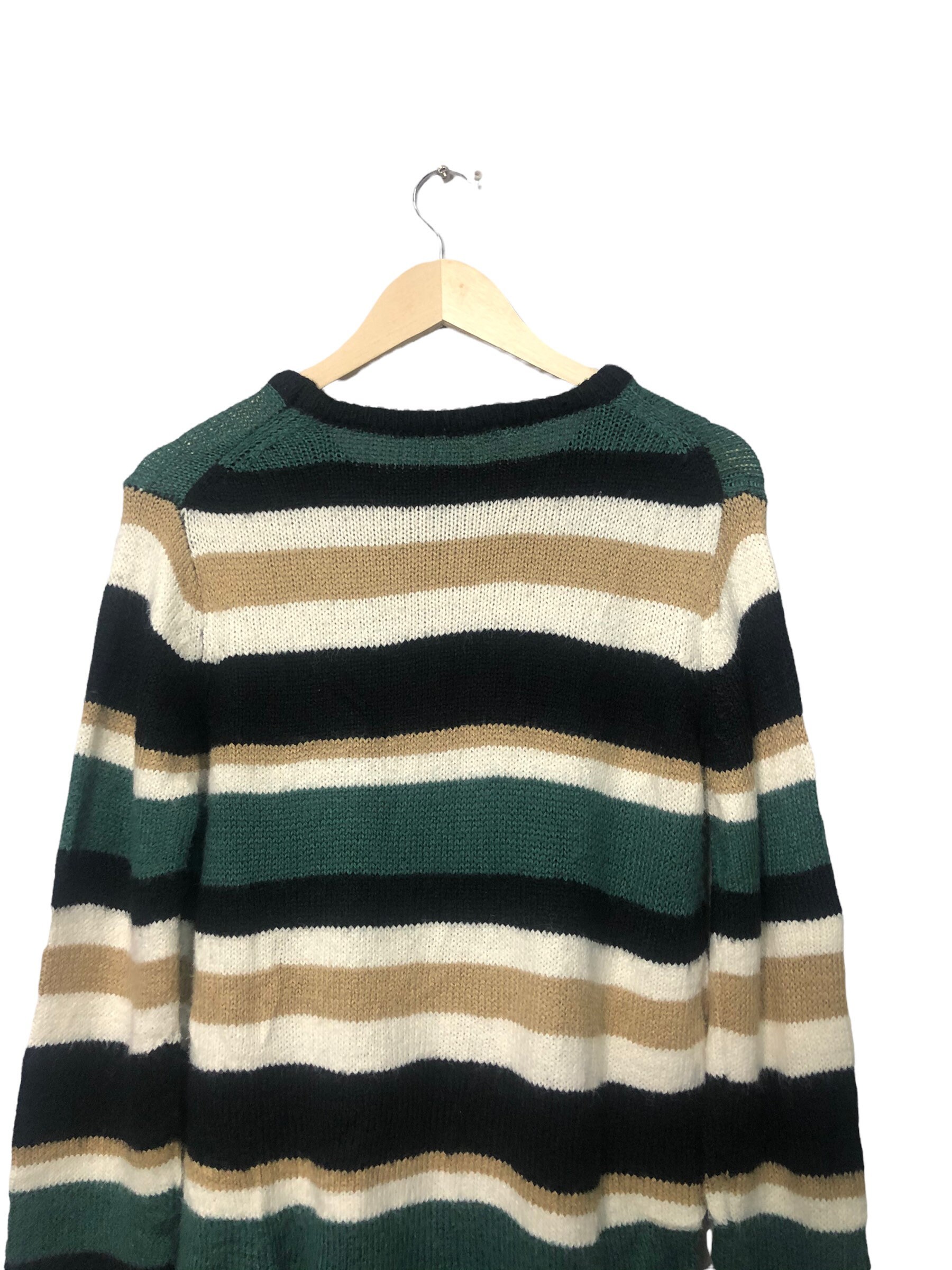 トップス BRANDINID le collezioni Skipperneck Knit Vintage Brandini Le Collezioni Colorful Sweater (Size L