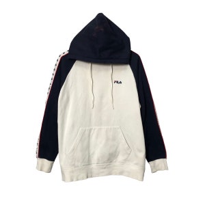 Vintage Fila Embroidery Logo Pullover Hoodie Sweatshirt image 1