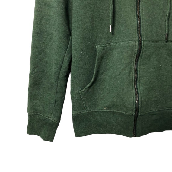 Vintage Levis Zipper Ups Hoodie Jacket Green Colo… - image 3