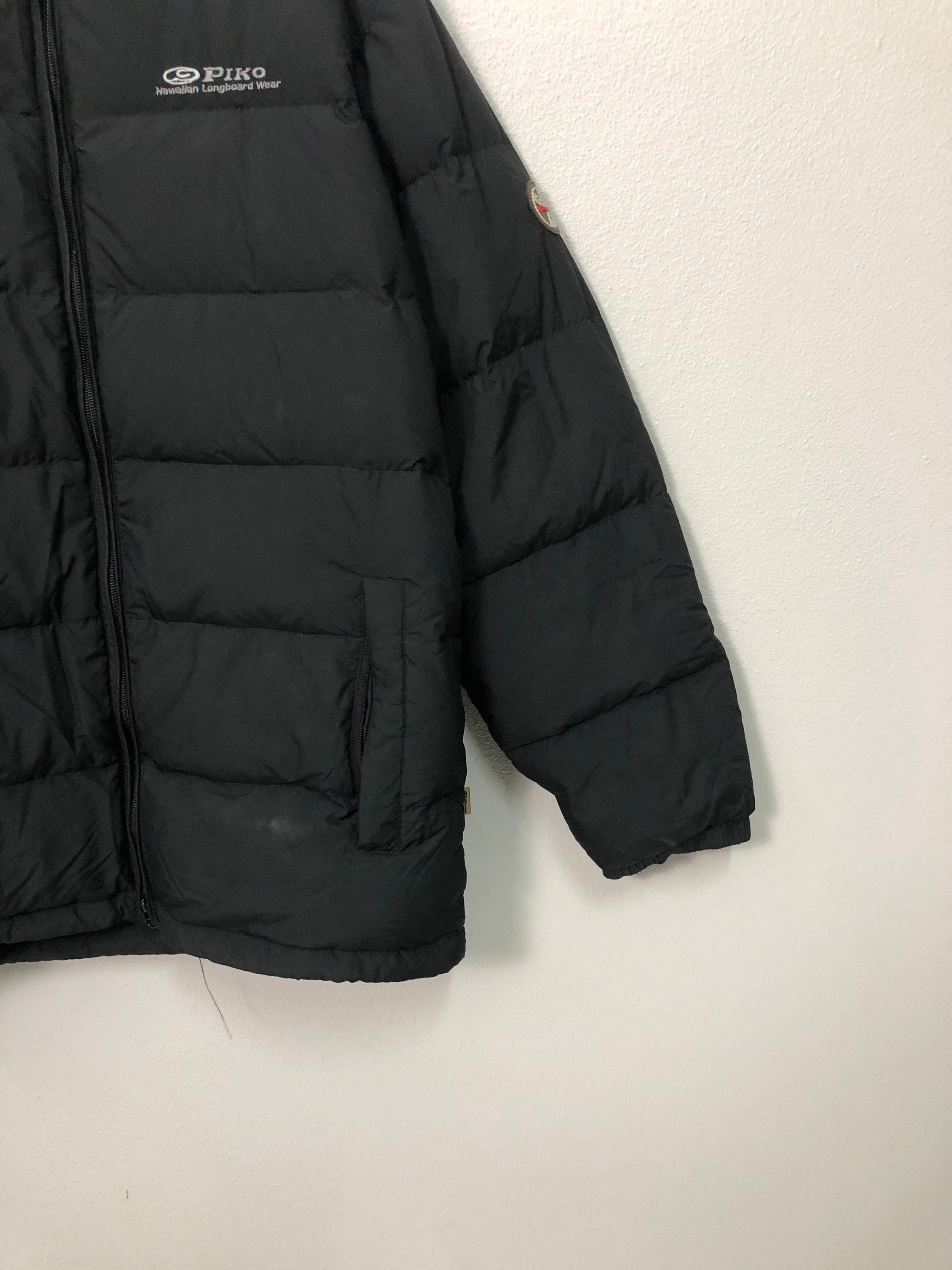90s vintage Piko quilting down jacket, short length