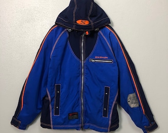 Salomon ネイビー スウェット古着 古着通販 L☆古着 長袖 スウェット メンズ 00年代 00sペン