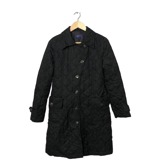 Burberry quilted button trench jacket sale