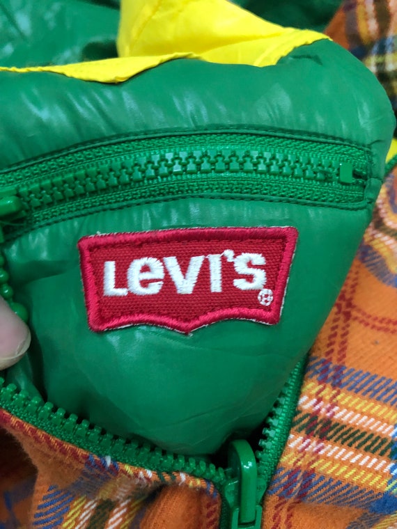 Vintage Levis Kids Reversible Zipper Ups Hoodie V… - image 8