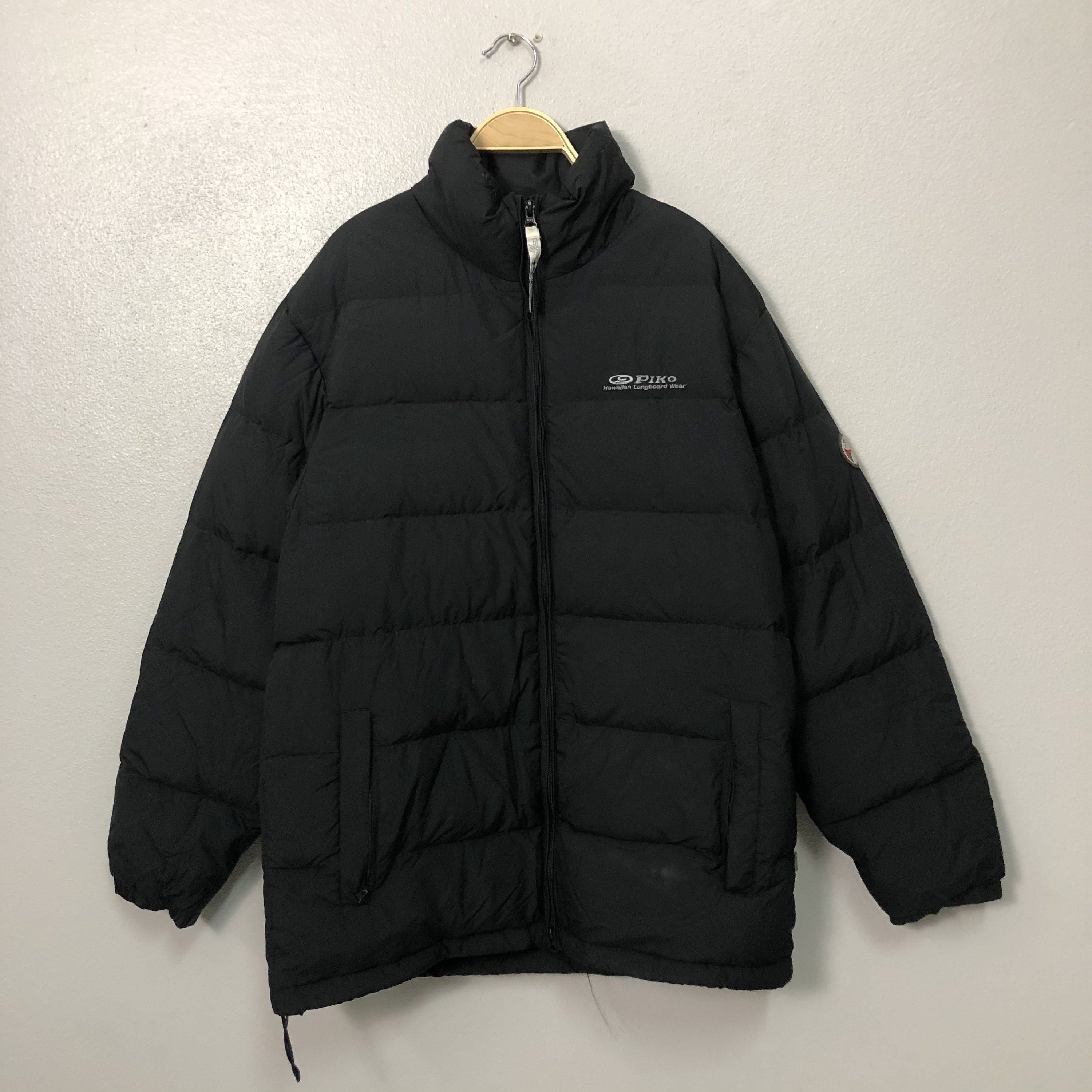 90s vintage Piko quilting down jacket, short length