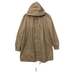 Vintage Military Specification Zipper Ups Hoodie Jacket Vintage Military Specification Zipper Ups Hoodie Jacket Beige Color