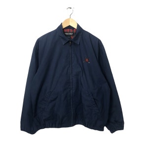 Vintage 90s Polo Golf Ralph Lauren Embroidery Logo Zipper Ups Jacket Vintage Polo Ralp Lauren Zipper Ups Jacket Blue Colour Made in U.S.A