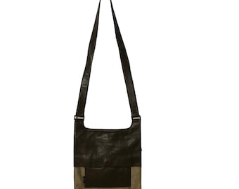 Yohji Yamamoto Ysaccs Sacsny Sling Bag Beige/Brown Colour