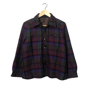 Vintage Rye Field Button Ups Plaid Multicolour Jacket Vintage Rye Field Button Ups Jacket Multicolour Size M