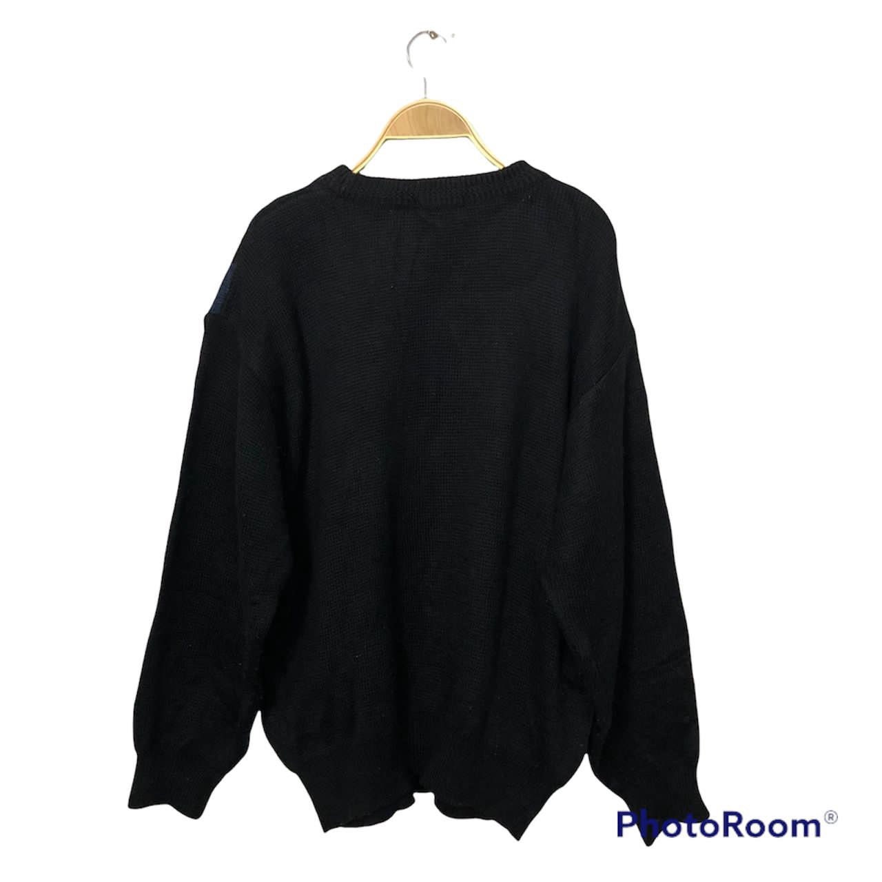 【NUTEMPEROR】 Dark fringe slimfit sweater Women's Jolie Fringe Layered Looker, Black/White