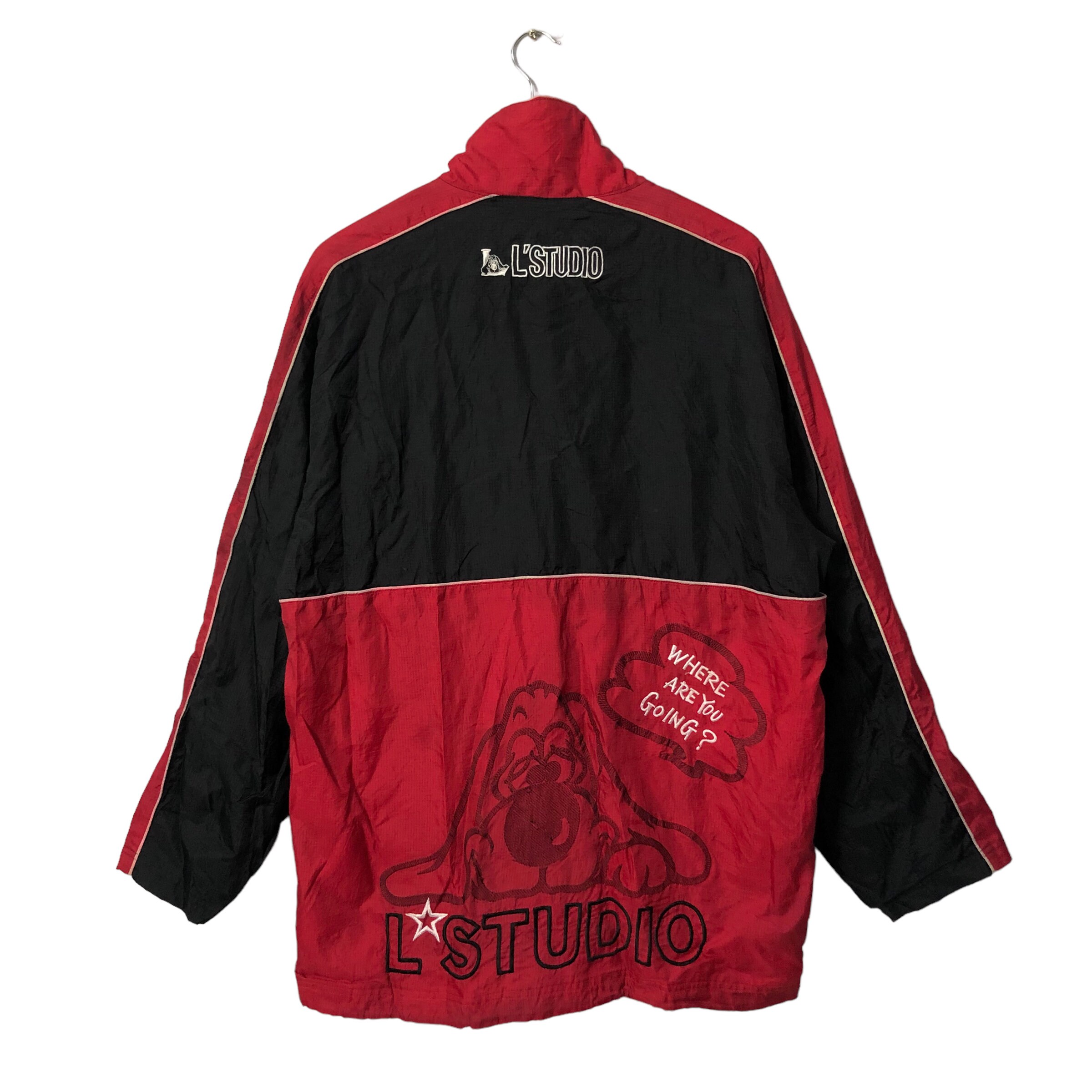 Vintage Japanese Brand L Studi by Sho Embroidery Big Logo