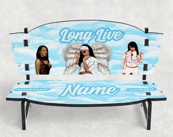 Memorial Bench Template for Sublimation