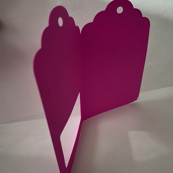 Plastic Money Holder Card Template Etsy