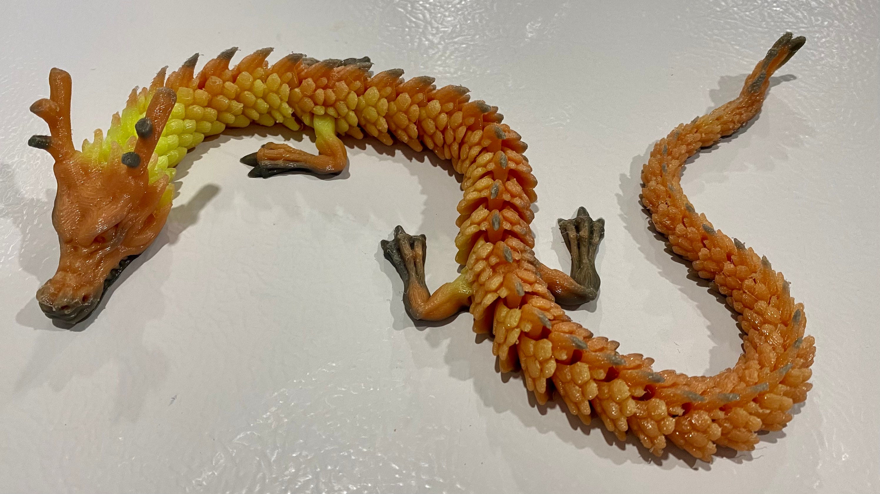 18 3D Printed Articulated Dragon Toy From Tiktok Etsy UK