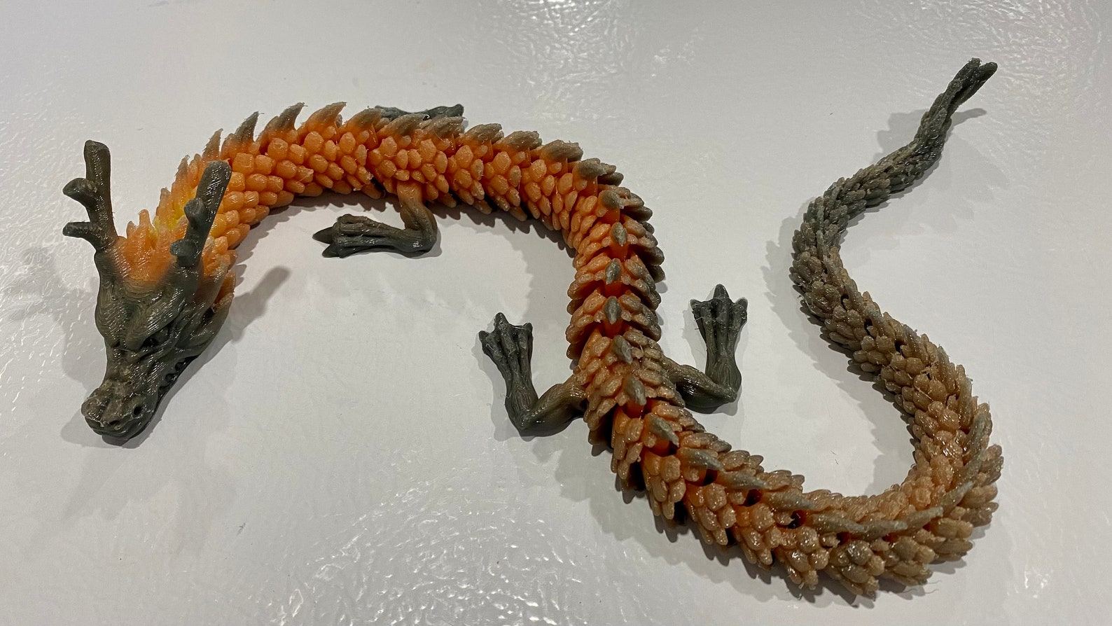 18 3D Printed Articulated Dragon Toy From Tiktok | Etsy UK