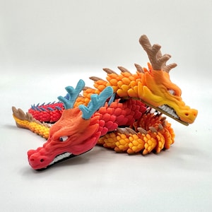 Fantasy Dragon - 3D Printed Fun & Flexible Articulated Fidget Toy From TikTok! 3D Model by McGybeer! (Premium Filament Available)