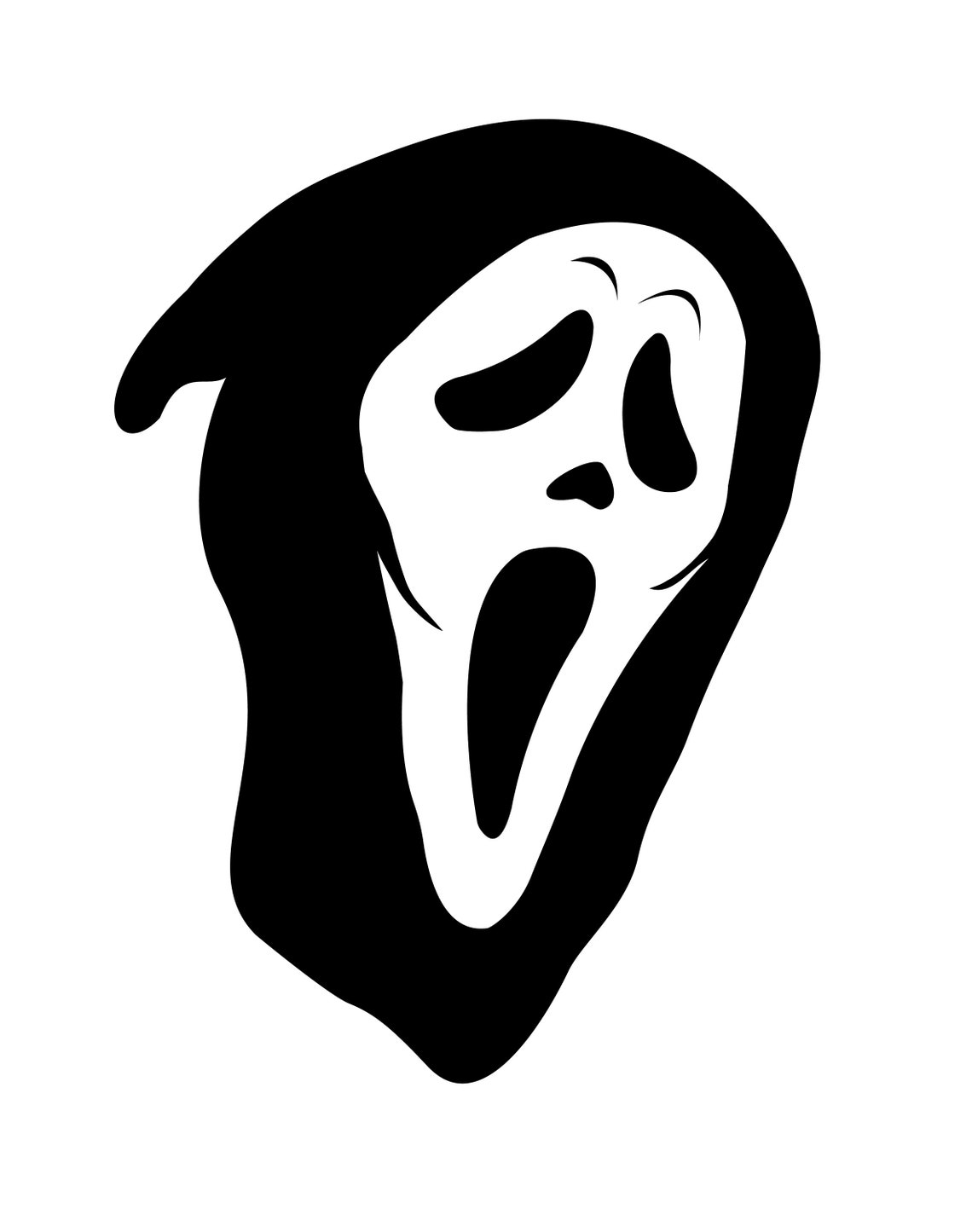 Scream Face Scream Movie Ghost Face Ghost Face Instant - Etsy