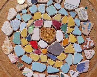 Quality mix sea pottery!