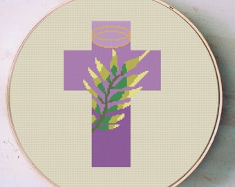 Lent Cross Stitch Pattern