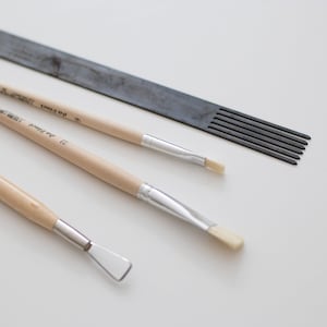 Kit de ferramentas para cerâmica, conjunto de ferramentas para cerâmica, ferramentas para argila, ferramentas para escultura em cerâmica - conjunto de decoração de superfície