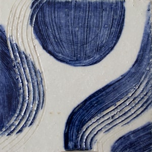 Ceramic engobes, ceramic slip, pottery tools, stoneware engobes, underglazes, ceramic decoration - Kleistone Studio Cobalt Blue Engobe