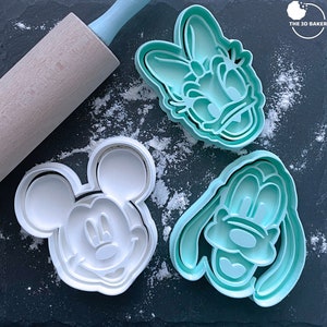 Mickey and Friends Cookie Cutters & Stamps